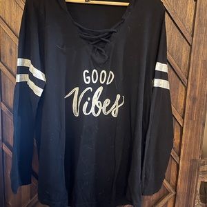 Torrid black light hoodie size 3